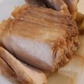 ゆかちたくち's cooksnap of when they made 調理時間15分★レンジで焼き豚★.