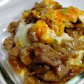 YuIRittsu's cooksnap of when they made 驚愕NO.27トロっと牛肉あんかけ丼兵衛.