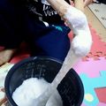 あおちゃん's cooksnap of when they made 炊飯器で餅♪.