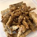 ayahoo1025's cooksnap of when they made 甘辛がくせになる☆たたきごぼう揚げ.