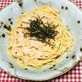 tokotann's cooksnap of when they made *明太子クリームパスタ*.