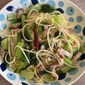 トモ２'s cooksnap of when they made 簡単★ベーコンと小松菜のペペロンチーノ.