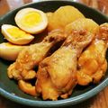 みいちゃん７７'s cooksnap of when they made 手羽元と大根とゆで卵のポン酢煮.