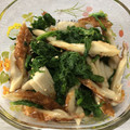 ローゼリィ's cooksnap of when they made わさび菜とかまぼこのおひたし♪.