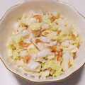 もぐ・ω・くま's cooksnap of when they made 【作り置き】白菜と桜えびのサラダ.