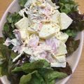 よろずやおよよ's cooksnap of when they made りんごとハムチーズのマヨサラダ.