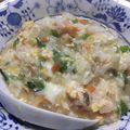北京パンダ's cooksnap of when they made 親子で食べる☆野菜と鮭フレークの雑炊.