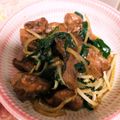 クックRQ9KAR☆'s cooksnap of when they made 焼き肉のタレで簡易！ニラレバ炒め.