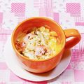 カレンガール's cooksnap of when they made レンジで！しめじとBCTのスープグラタン.
