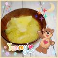 海理ママ's cooksnap of when they made 白菜と玉ねぎの味噌汁♪.