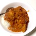 banana-man's cooksnap of when they made 本格インドのバターチキンカレー.