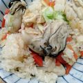 サカもん★'s cooksnap of when they made 麺つゆで簡単★牡蠣とホタテの炊き込みご飯.