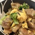 しげその's cooksnap of when they made ブロッコリーと鶏胸肉の中華卵炒め.