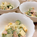 ♡てるてる♡'s cooksnap of when they made ちょっと和風な玉子サラダ.