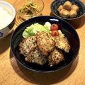 akiemon86's cooksnap of when they made 簡単☆安い☆美味しい鶏胸肉のバジル焼き。.