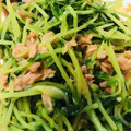 aman☆cozy's cooksnap of when they made □■豆苗とツナのお浸し■□.