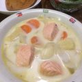 クックYP5QLM☆'s cooksnap of when they made 北欧風！絶品サーモンスープ.