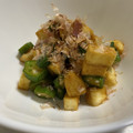 una©️'s cooksnap of when they made はんぺんとオクラのおかか和え♪.