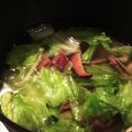 ame-ikuru's cooksnap of when they made レタスの簡単洋風スープ.