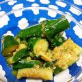 みれいく's cooksnap of when they made よだれ鶏のたれと胡瓜で！たたききゅうり。.