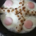 AiYuKE's cooksnap of when they made ちくわde仕切り目玉焼き☆.