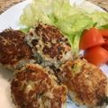saki1010's cooksnap of when they made さけ缶でお手軽★サーモンハンバーグ.