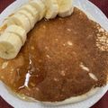 ぺんこなつみ's cooksnap of when they made 安心おやつ♡バナナ甘酒米粉パンケーキ.