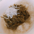 KAORULALA's cooksnap of when they made めかぶしらすのおろしあえ.