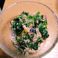 mkksk's cooksnap of when they made ちぢみほうれん草とサバ缶のサラダ.