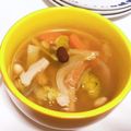 はにわん、's cooksnap of when they made お豆入りコンソメスープ.