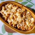 junkomugi's cooksnap of when they made マカロニのツナ玉マヨネーズ焼き.