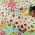 虹色♪︎ちゅーりっぷ's cooksnap of when they made 抜き型で簡単❁花れんこん❁.