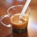 happy_children's cooksnap of when they made お手軽◎タピオカ入りホットミルクティー！.