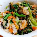 honey19's cooksnap of when they made 小松菜・人参・ちくわのマヨネーズサラダ♪.