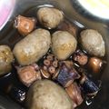 アラン島's cooksnap of when they made 里芋とタコの煮物.