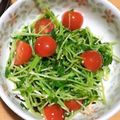 はにわん、's cooksnap of when they made レンジで簡単！さっぱり豆苗のゴマポン和え.