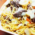 kay★☆★☆'s cooksnap of when they made 簡単！焼肉カルビ！スパゲッティ.