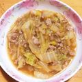 はにわん、's cooksnap of when they made ＊白菜とひき肉のそぼろあんかけ＊.