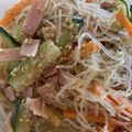 naokina80's cooksnap of when they made 味ぽんで簡単♪きゅうりとハムの春雨サラダ.
