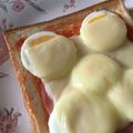 amileamila's cooksnap of when they made おばあちゃんちの玉子トースト.