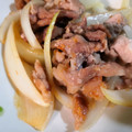 NAGANO久留米's cooksnap of when they made 牛肉と新玉ねぎのオイスター炒め.