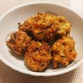 こきい's cooksnap of when they made カリッもちもち☆レンコン揚げ団子.