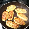 kemikoママ's cooksnap of when they made 胸肉つくね♡みりんタレ.