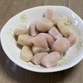 ナタデココア☆'s cooksnap of when they made すあま風モチモチ！コロコロ可愛い♡まゆ玉.