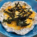 ターぽん's cooksnap of when they made もち明太チーズ焼き.