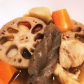 ピング〜's cooksnap of when they made レンジで簡単おせち☆お煮しめ（筑前煮）。.