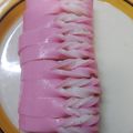 ちーゆづアーちゃん☆'s cooksnap of when they made かまぼこの飾り切り（手綱）.