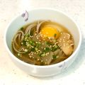 ChunChun☆≡'s cooksnap of when they made 月見そば(温).