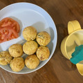 ゆかおーくん's cooksnap of when they made 材料3つ☆離乳食 中期〜 たこ焼き.