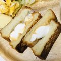 choco831's cooksnap of when they made とっろ～♪マシュピー♪ホットサンド.